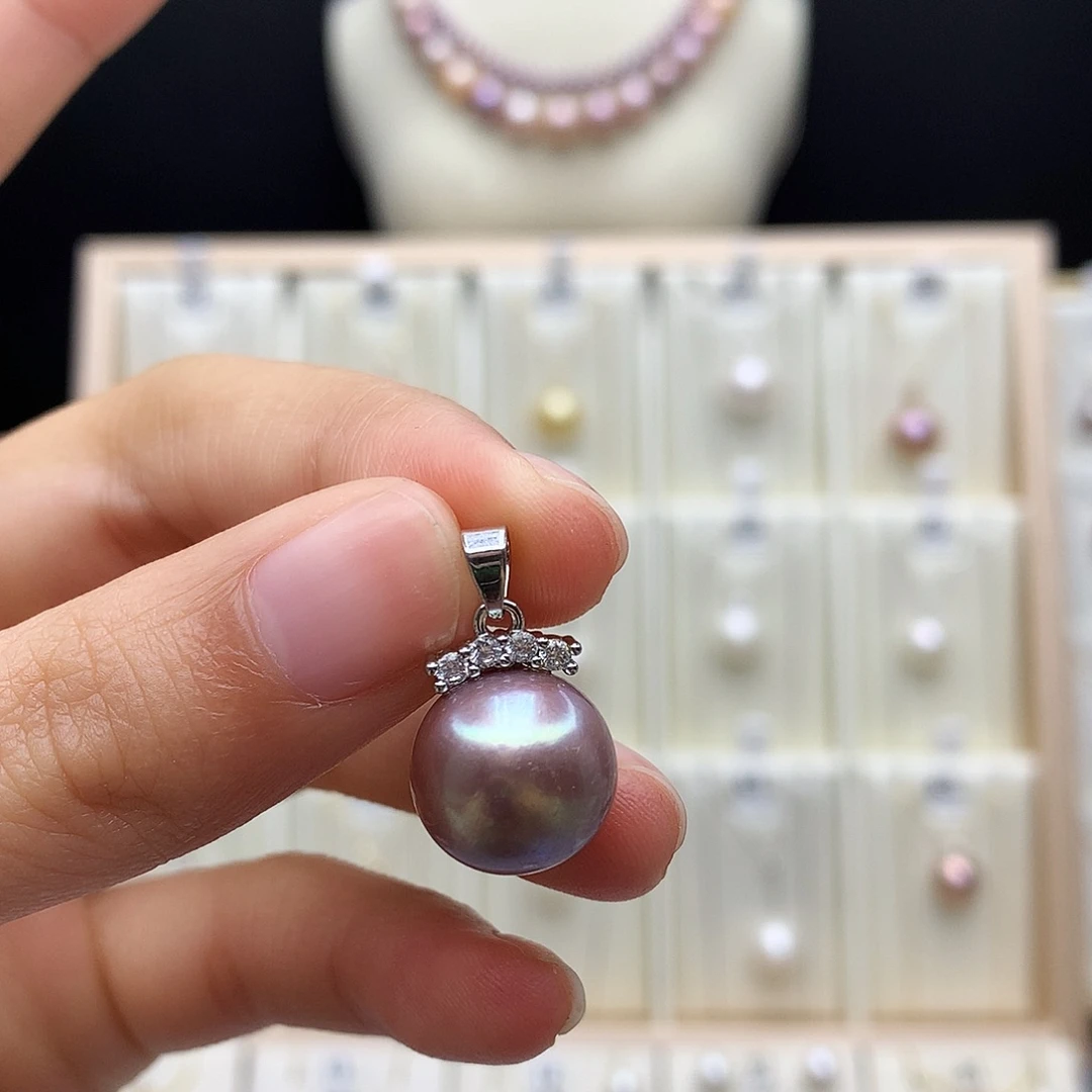 颈饰淡水珍珠合金