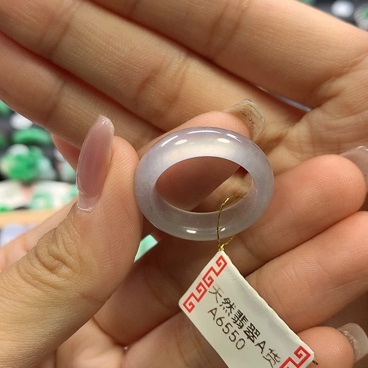 翡翠未镶嵌戒指14/15圈口