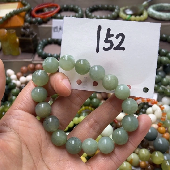 未镶嵌透闪石-蛇纹石玉手链