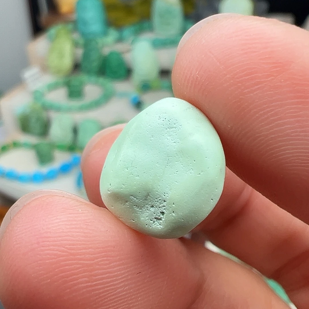 绿松石未镶嵌主播万珍