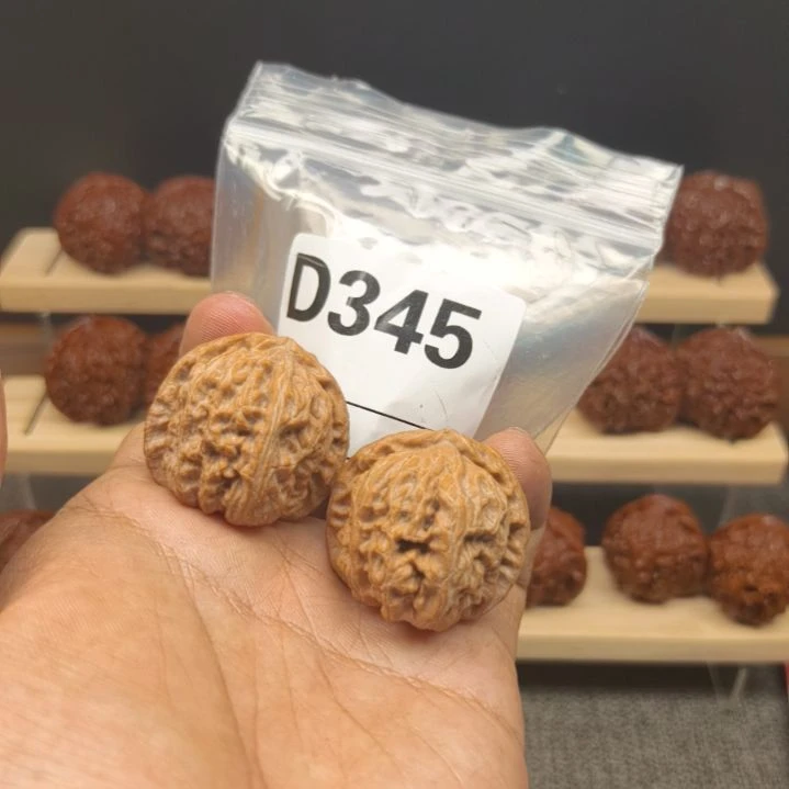 文玩核桃把件34白狮子d345