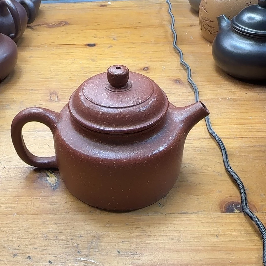 紫砂茶壶用****4民间手艺人全手工制作三把
