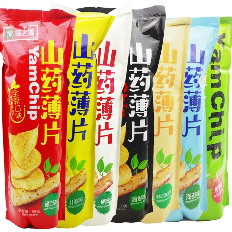 豫味之源山药薄片脆片袋手工山药薯片零食山药片休闲酥脆