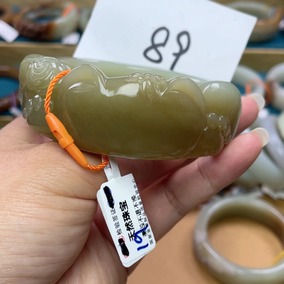 未镶嵌手镯和田玉圈口59