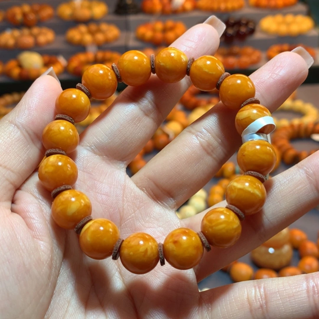 【闪购商品】手串蜜蜡未镶嵌蜜蜡手串