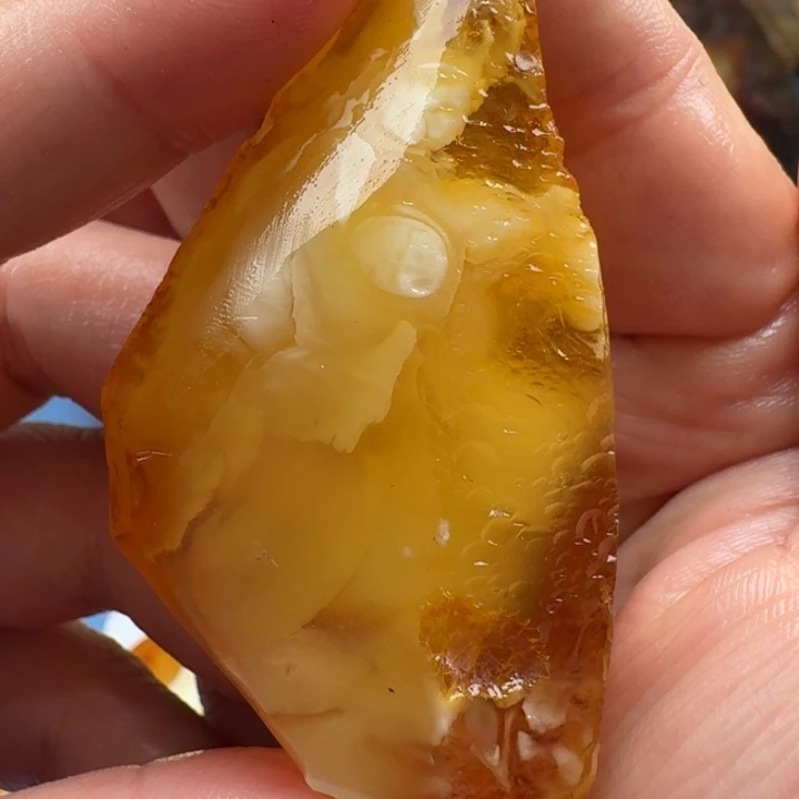 定制琥珀未镶嵌琥珀蜜蜡定制