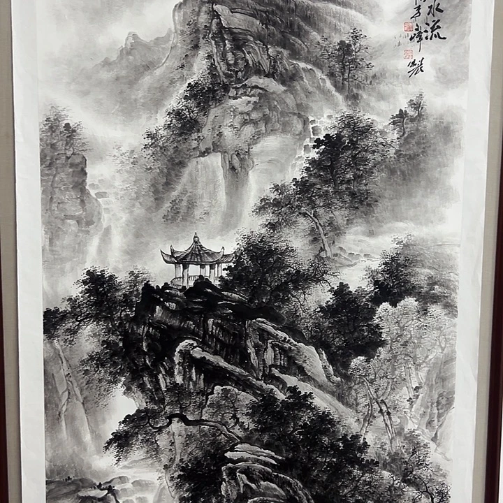 国画李文峰的画作