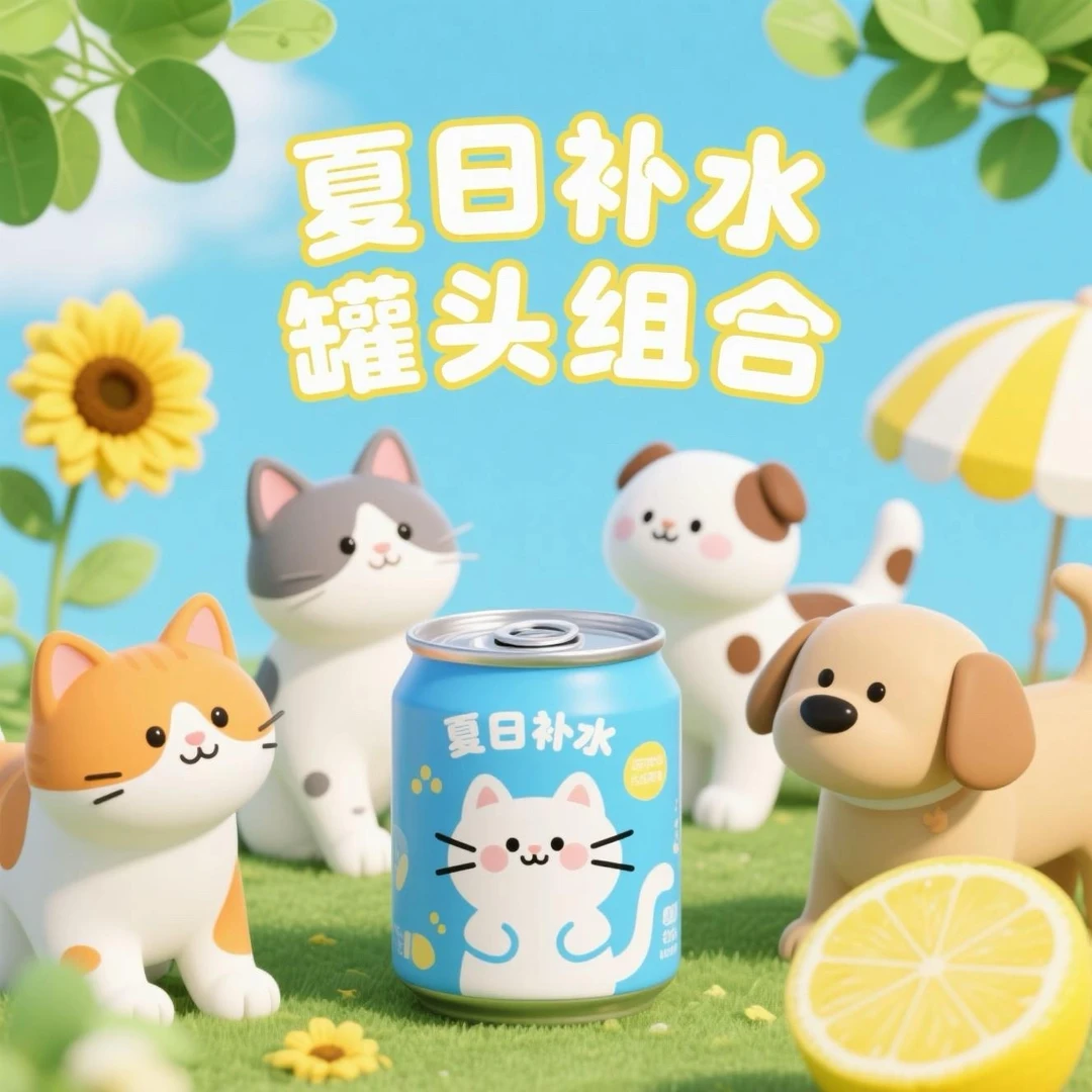夏日补水罐头组合集合链接