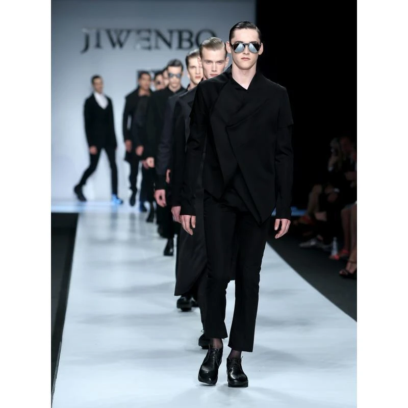 【高端玩家】CY78537船锚四道杠彩条织带纽扣外套潮流休闲针织毛衣