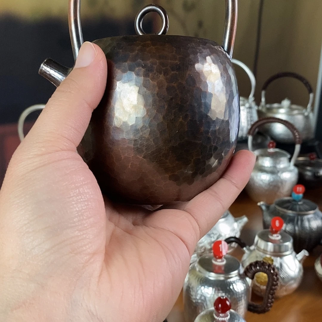 梦***l手工制作紫铜壶工艺