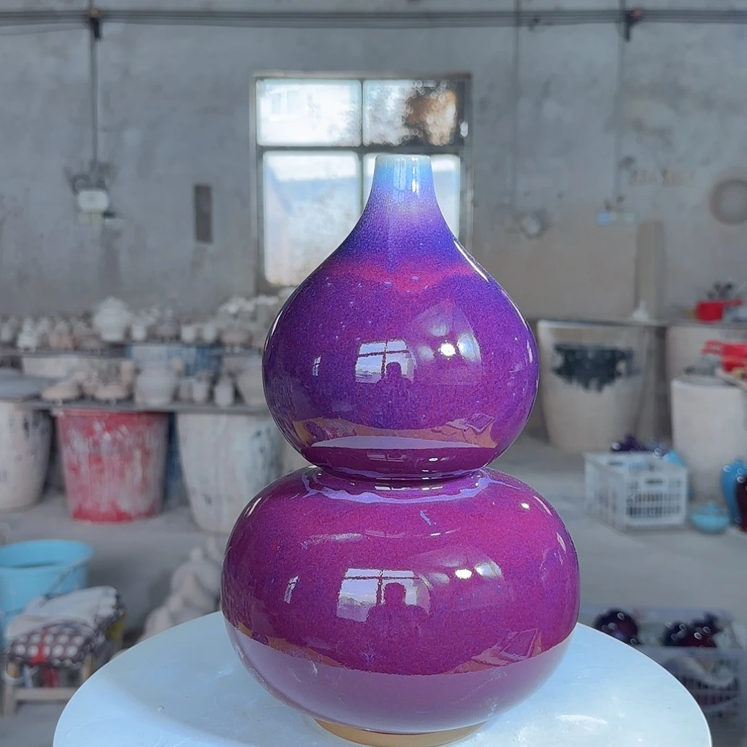 陶摆件郑家钧瓷摆件微瑕