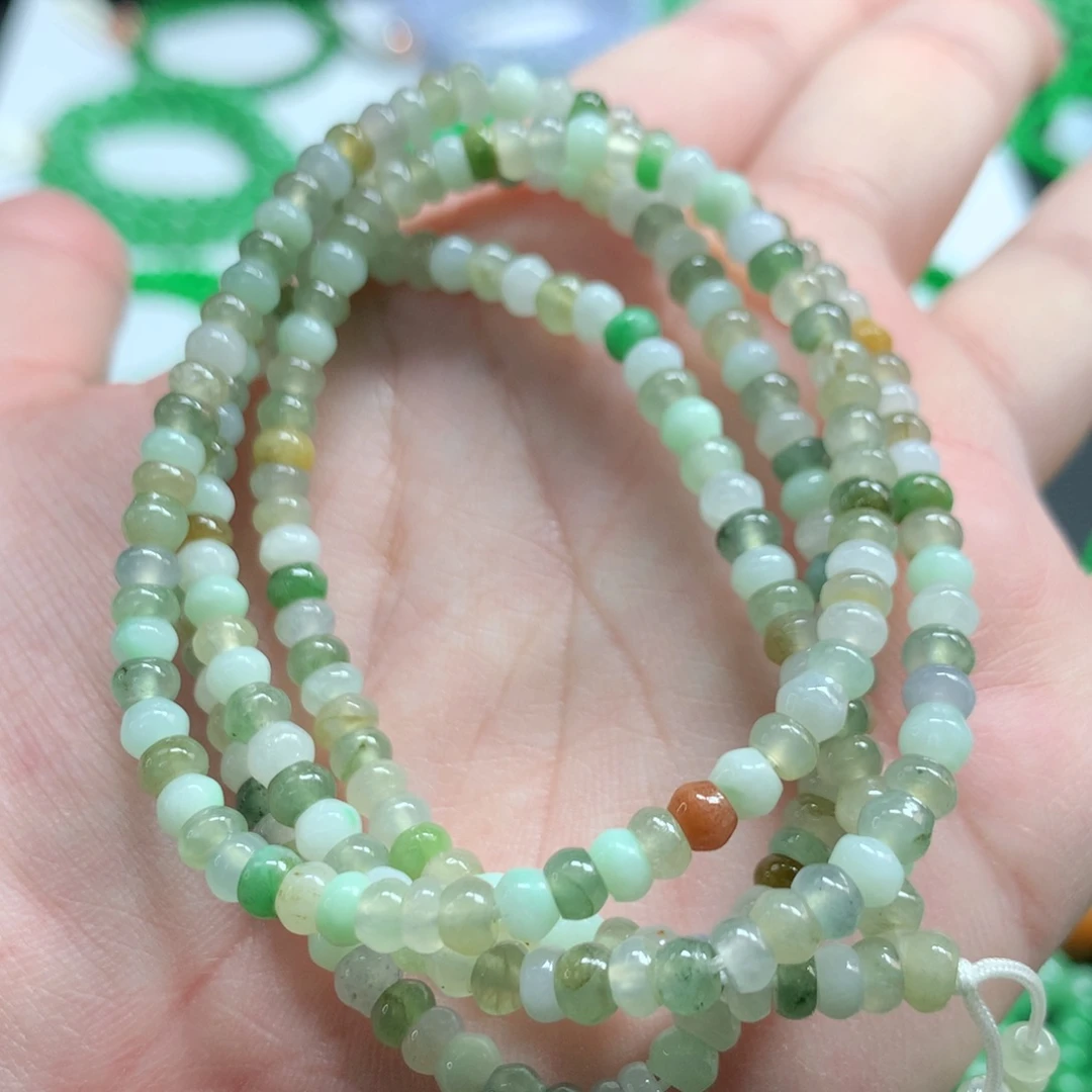 翡翠未镶嵌手链翡翠