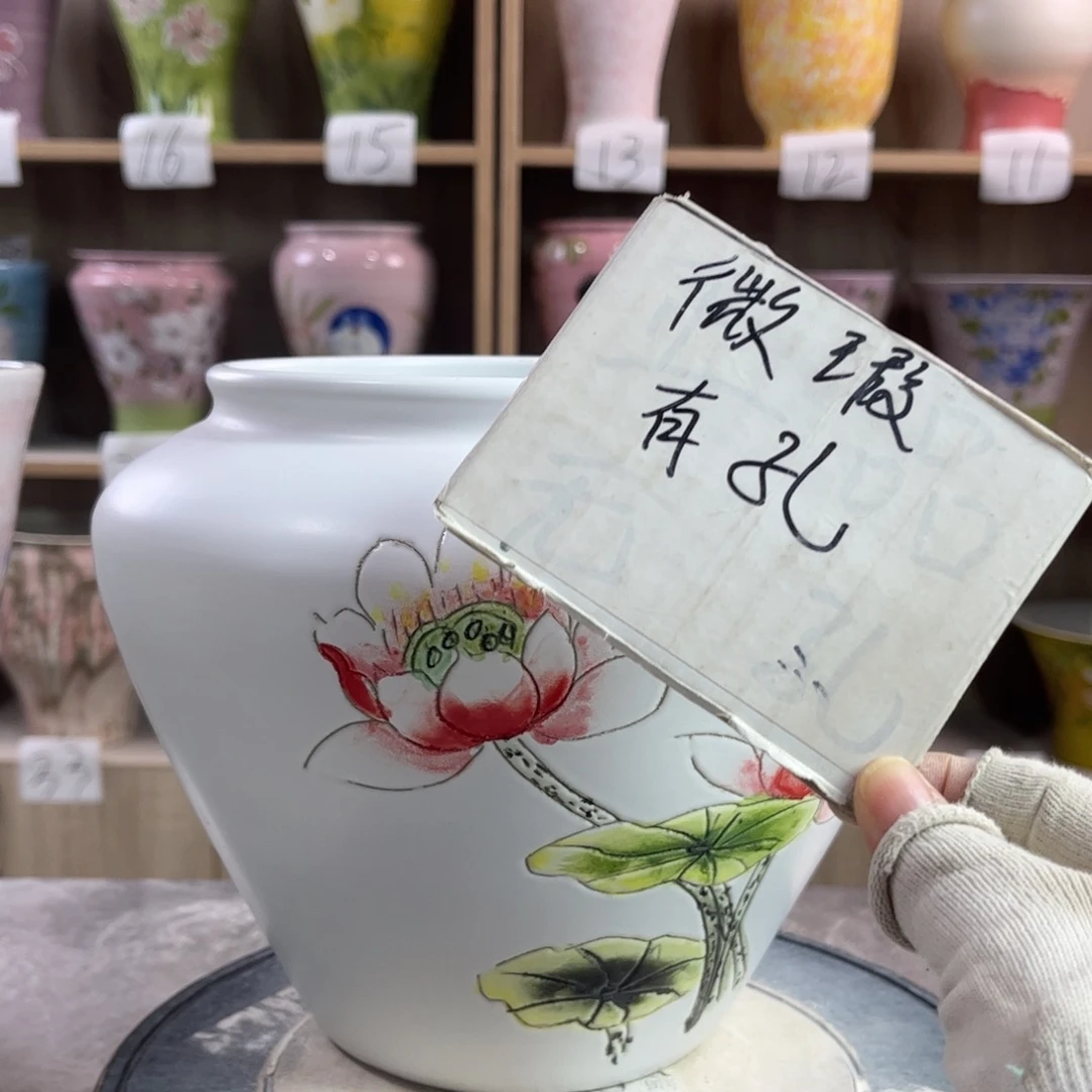 景德镇陶瓷花盆花盆