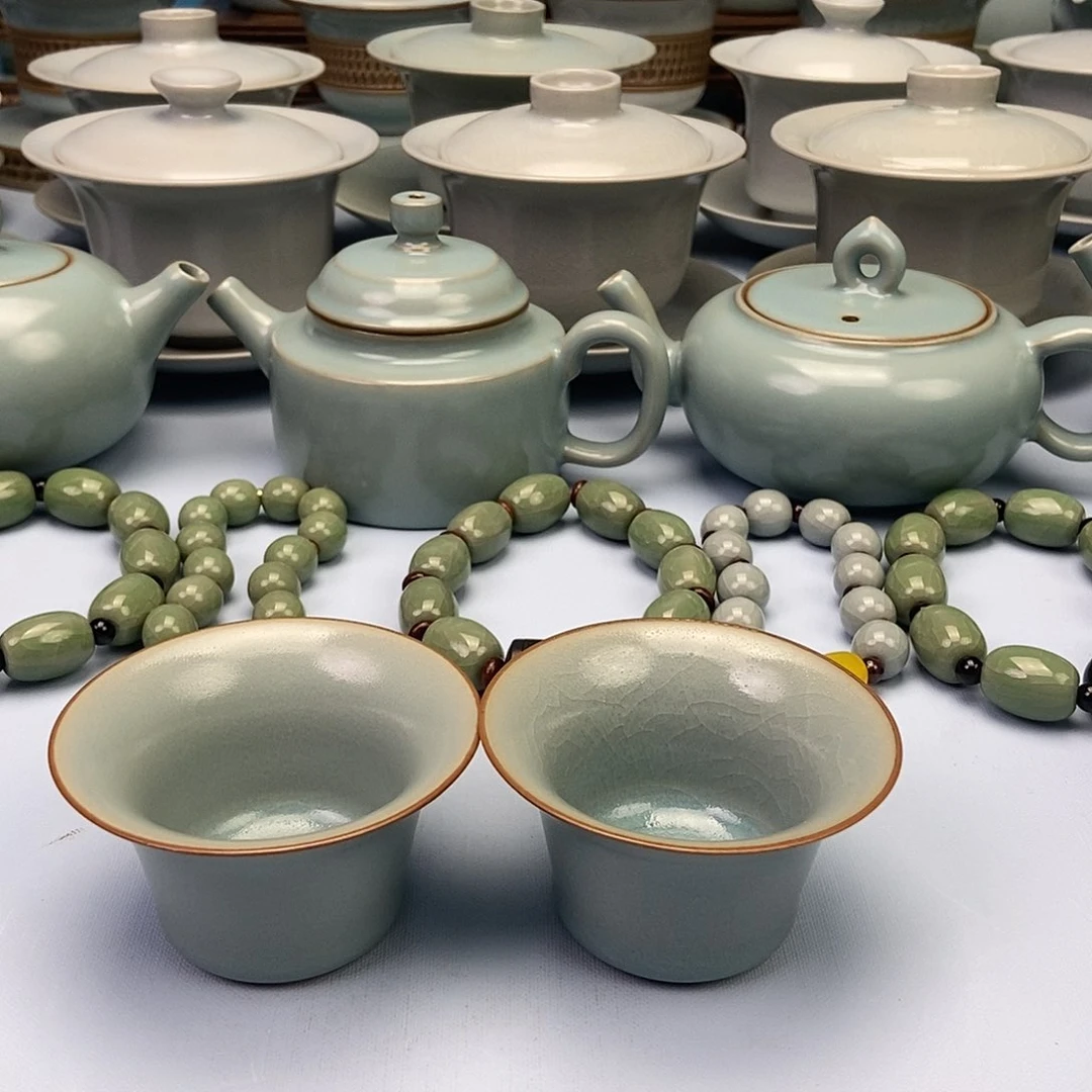 杯仿古马蹄杯原矿原釉原产地