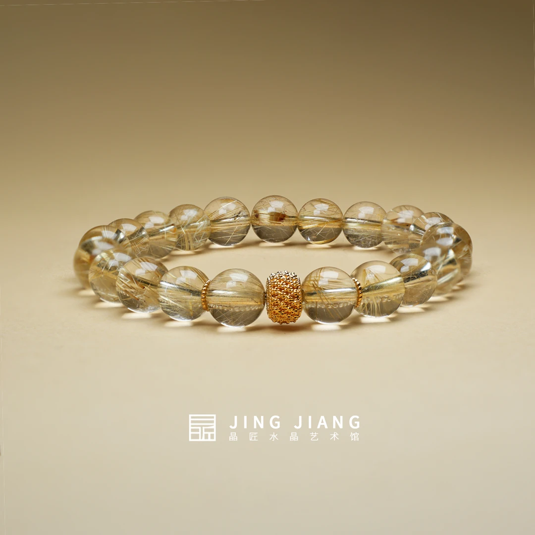 晶匠18k钛晶设计手串8mm+多样性发一 编号-Z24161正品