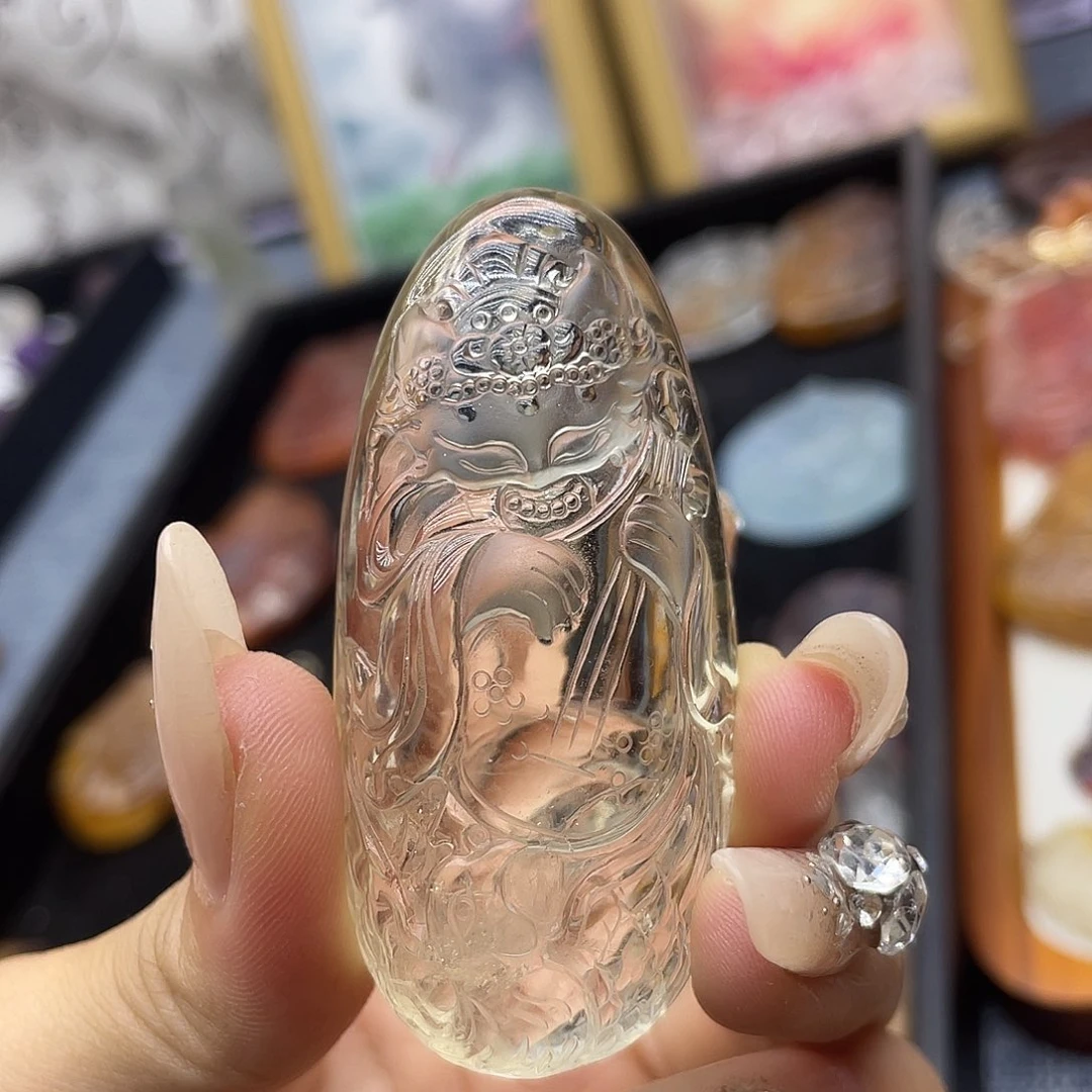 颈饰未镶嵌水晶天然