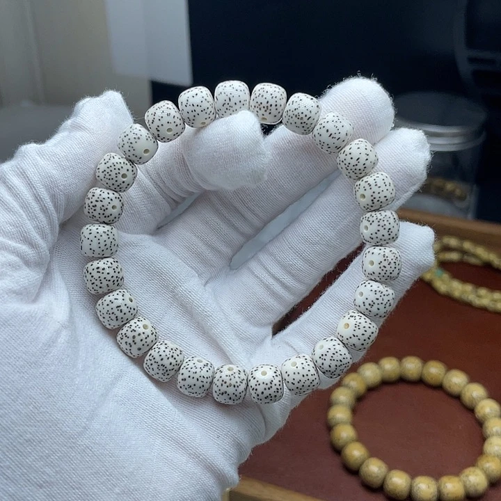 星月菩提手串9.5x8.5 原生态 月朗星稀 大留白