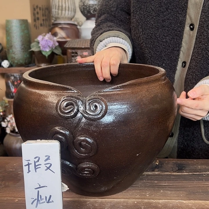 紫砂花盆瑕疵217777777777777