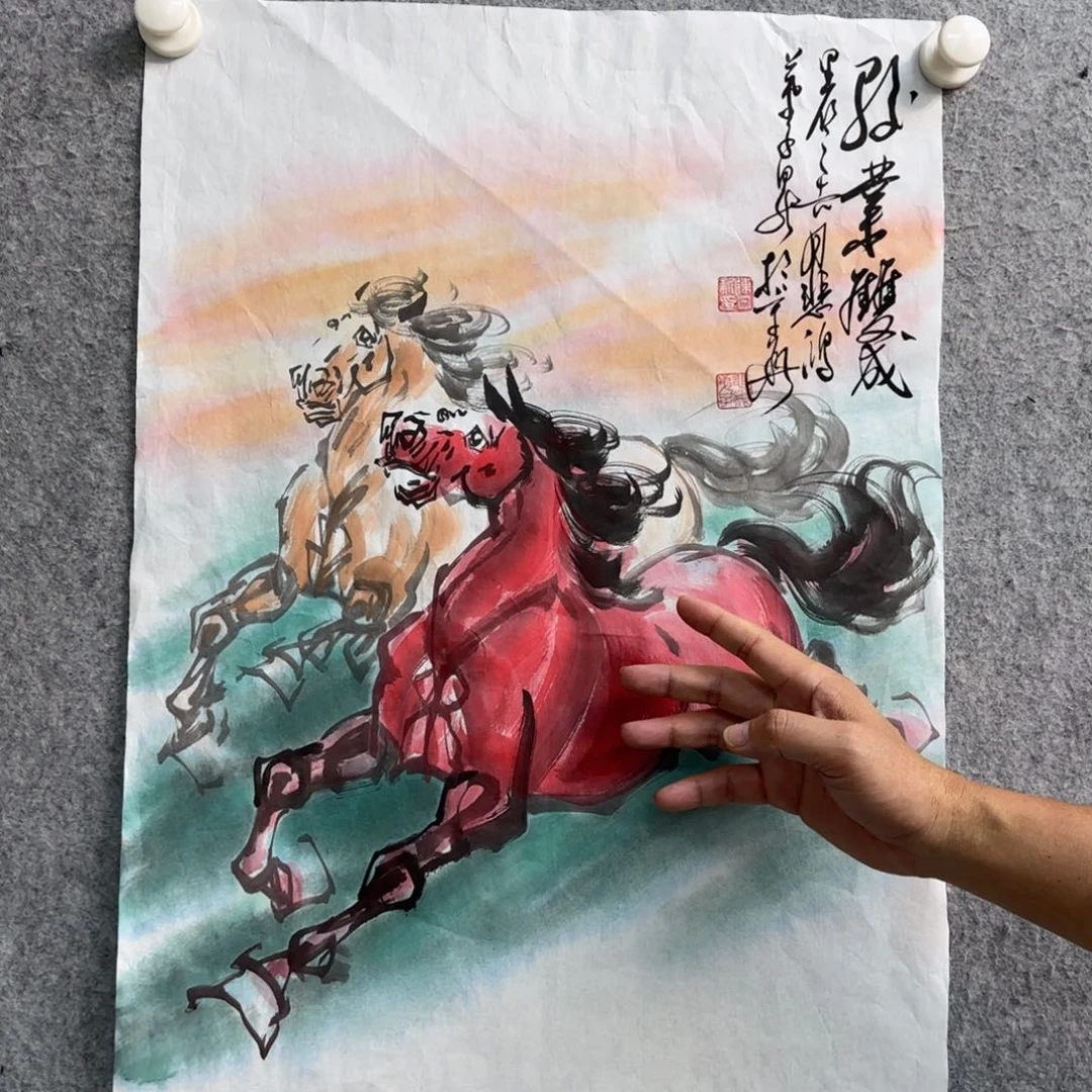 书法作品多次参加