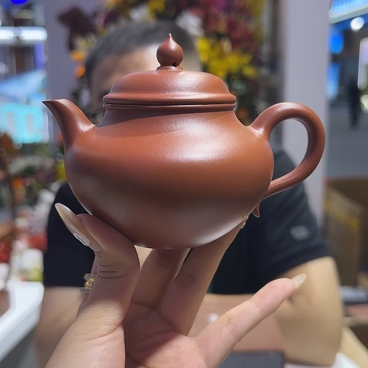 茶杯紫砂朱泥 秋水