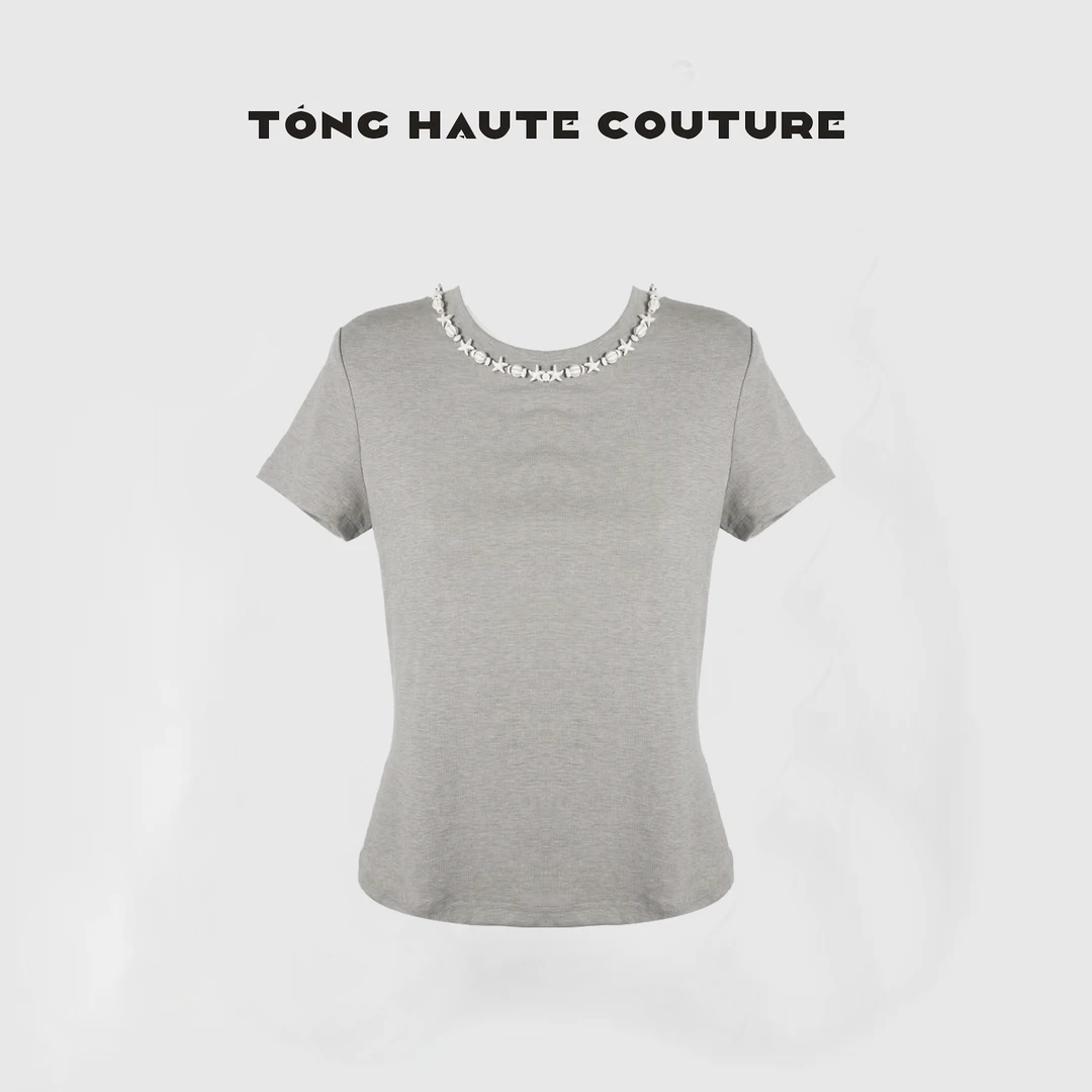 【与星追月】25年小众设计感立体小糖果星星T恤 YY101