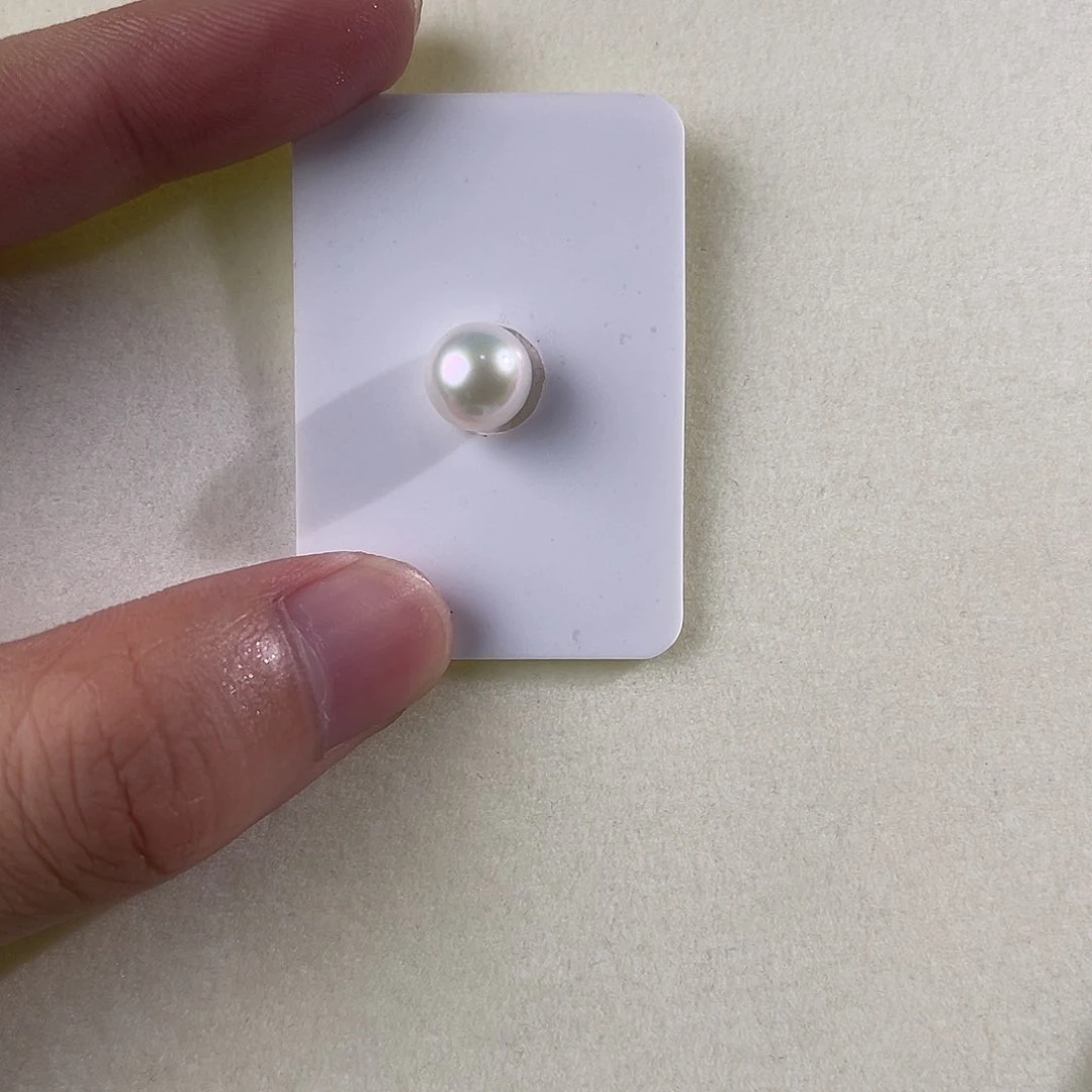 银S925镶嵌淡水珍珠耳饰