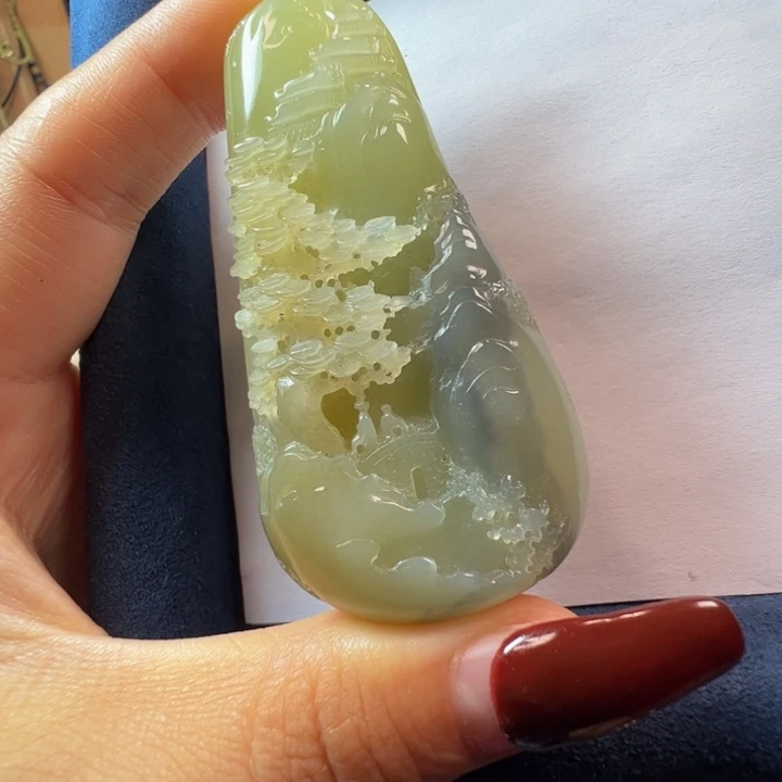 颈饰未镶嵌和田玉