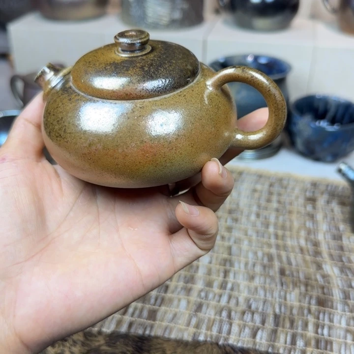 云南建水紫陶柴烧杯