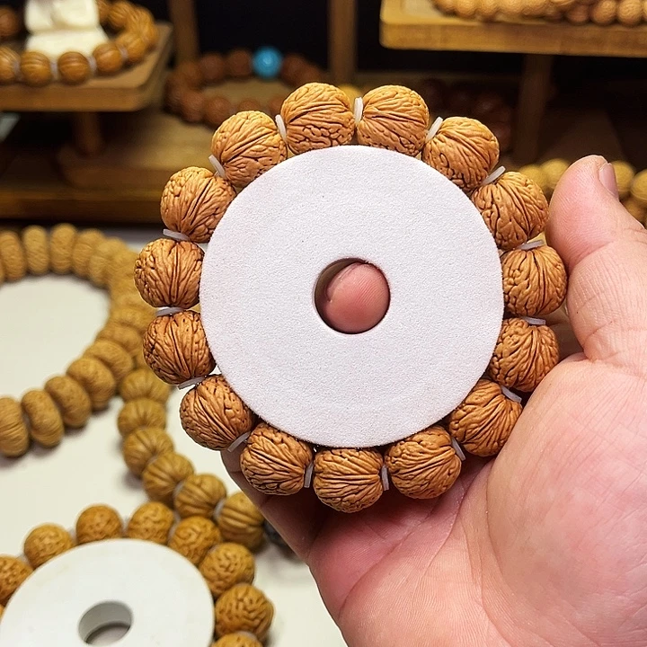 桃核吊坠龙鳞野凤