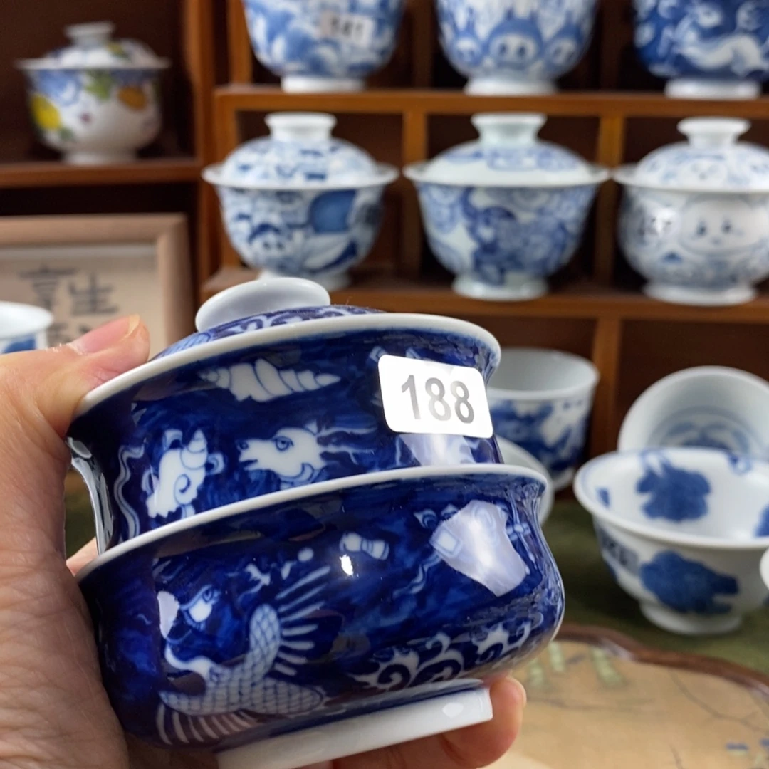 比***’瓷片景德镇陶瓷手绘茶器188