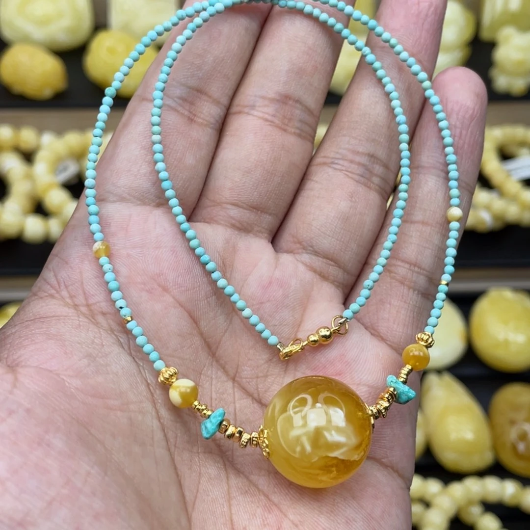 未镶嵌琥珀裸石琥珀蜜蜡