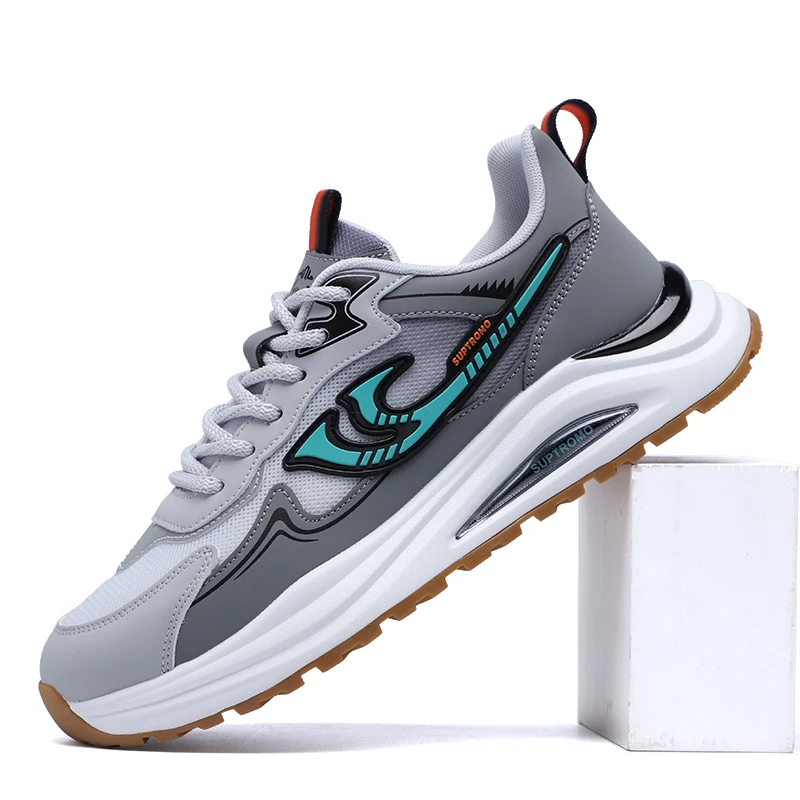 2025春夏新款厚底增高时尚百搭运动老爹鞋轻便耐磨休闲男鞋291