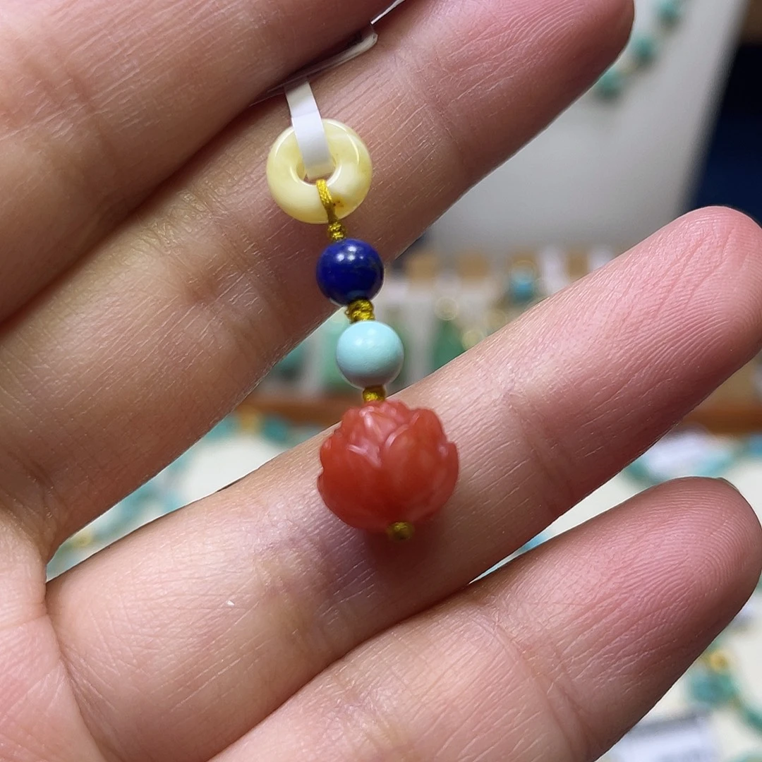 南红玛瑙未镶嵌滴流