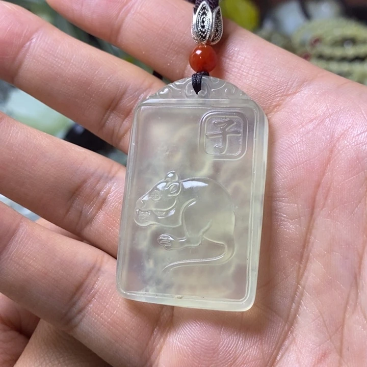 岫玉岫玉颈饰未镶嵌