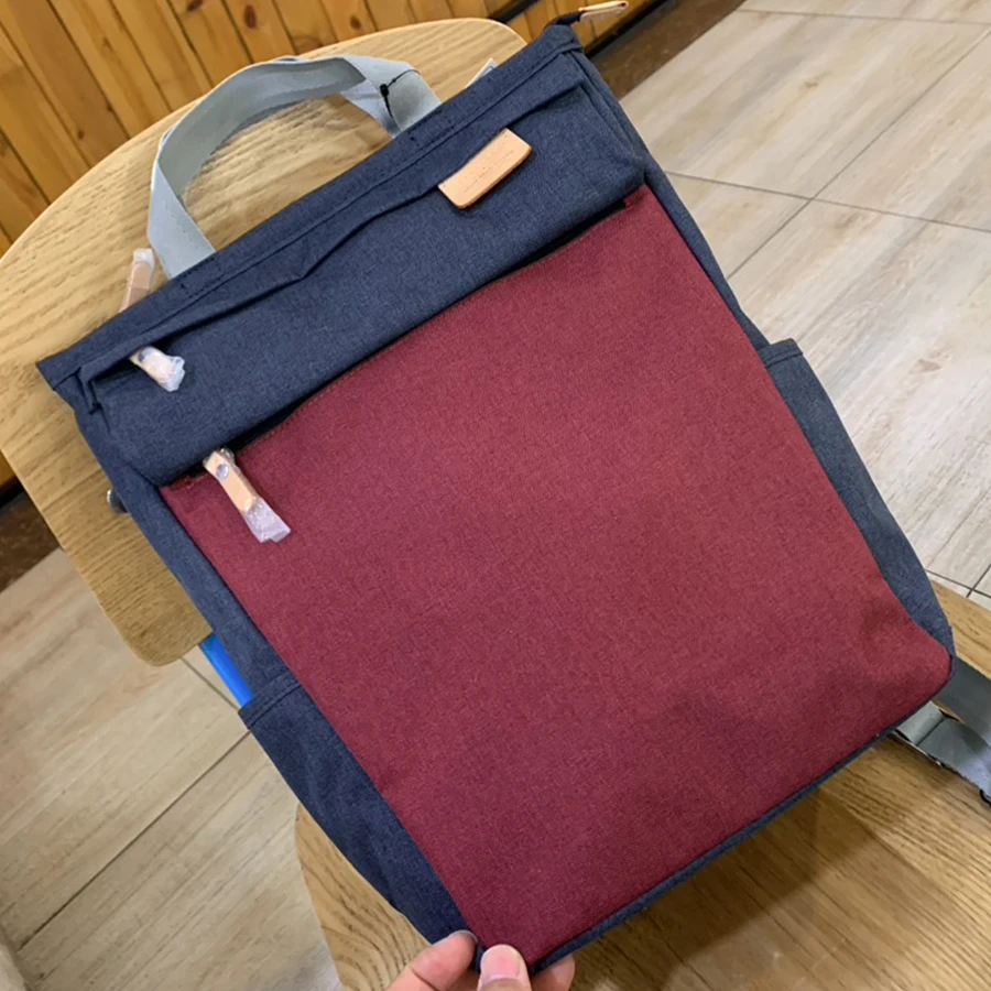 新款耐磨时尚休闲简约户外学上双肩背包轻便潮流日韩背包