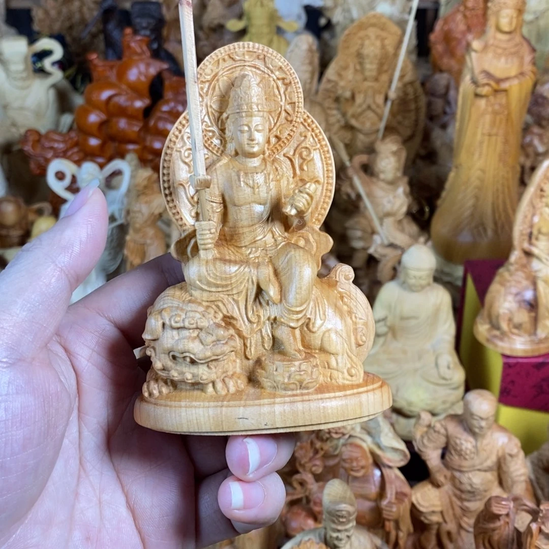 木崖柏10文殊菩萨