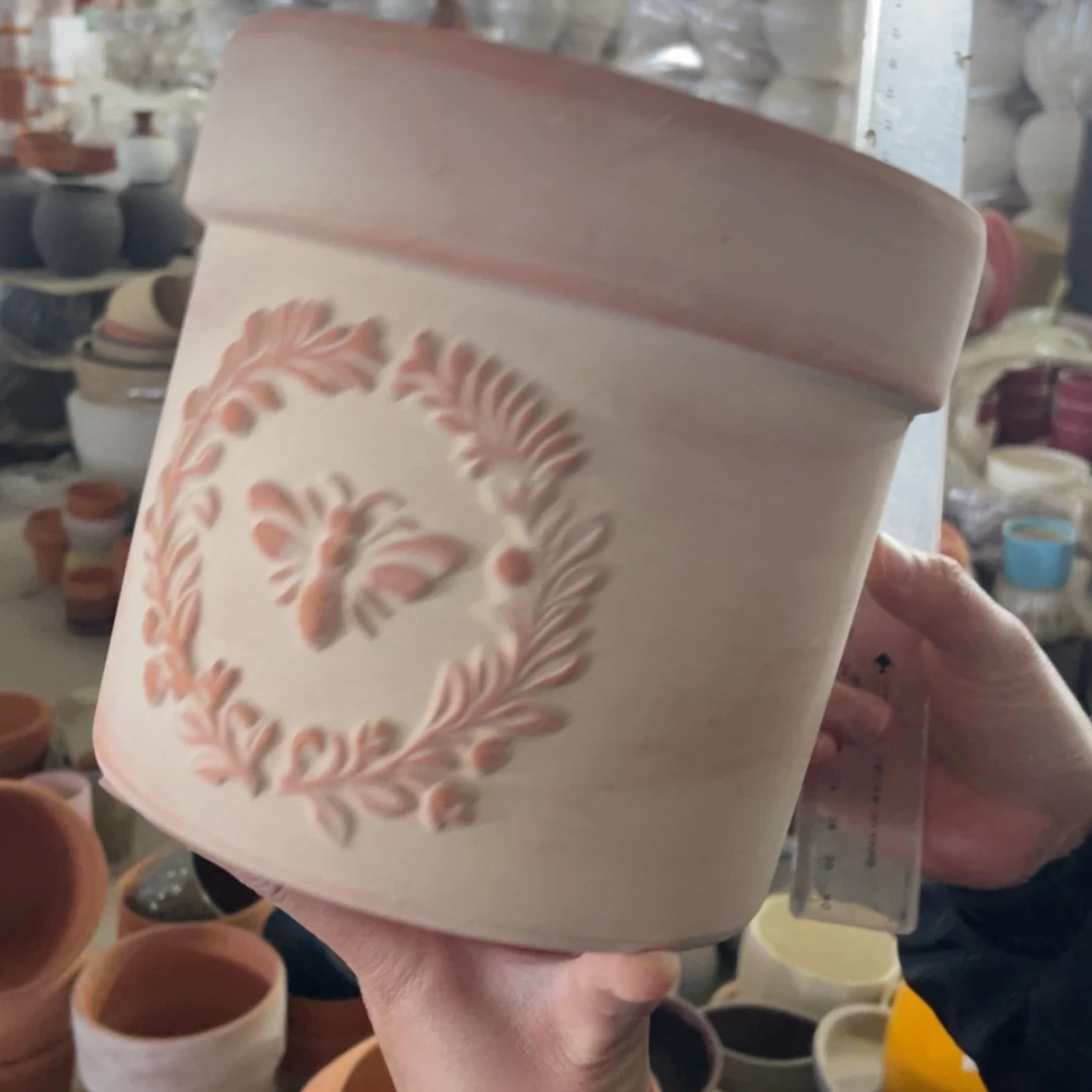 【闪购商品】红陶米黄蜜蜂桶16-16