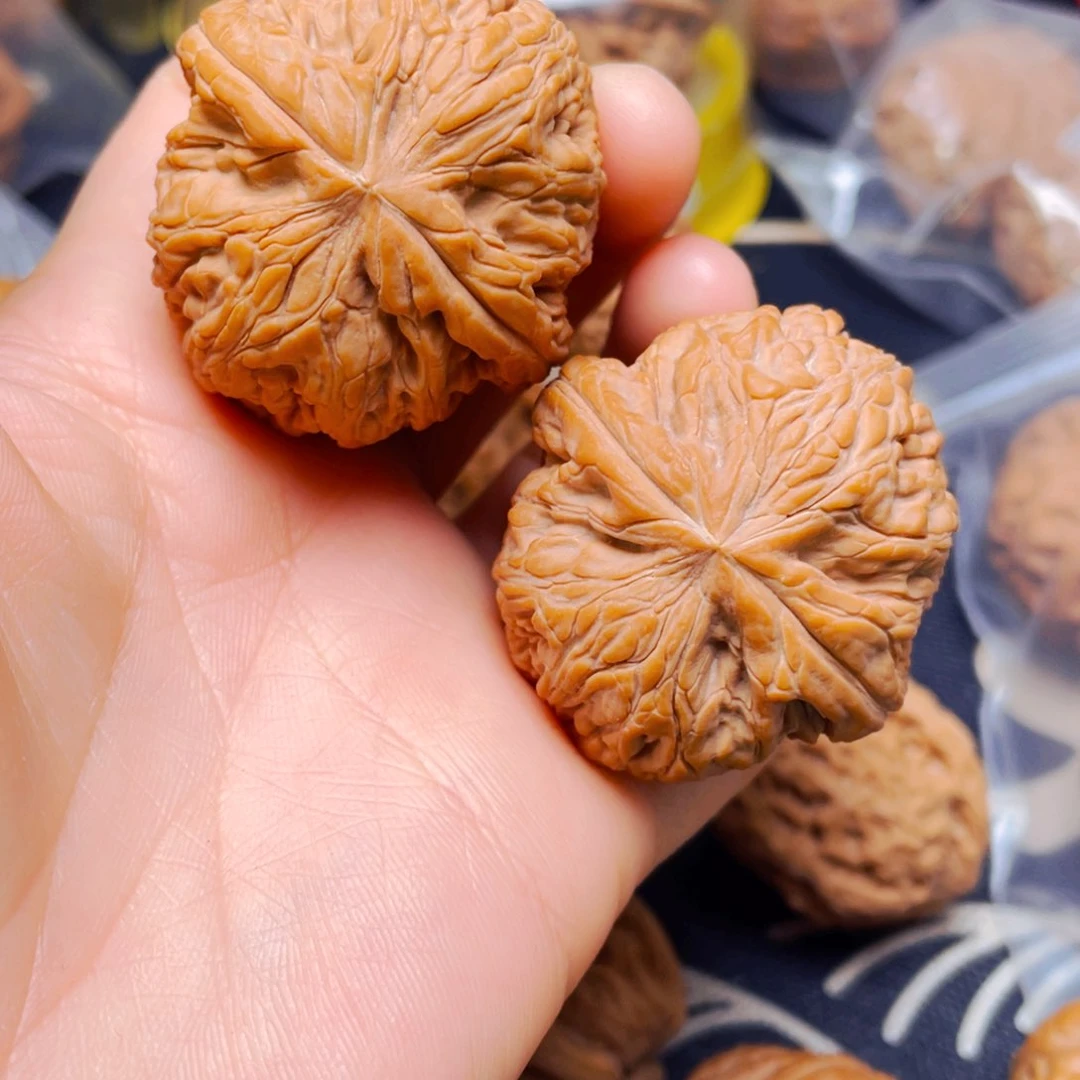 吊坠文玩核桃东****螺御尊一对