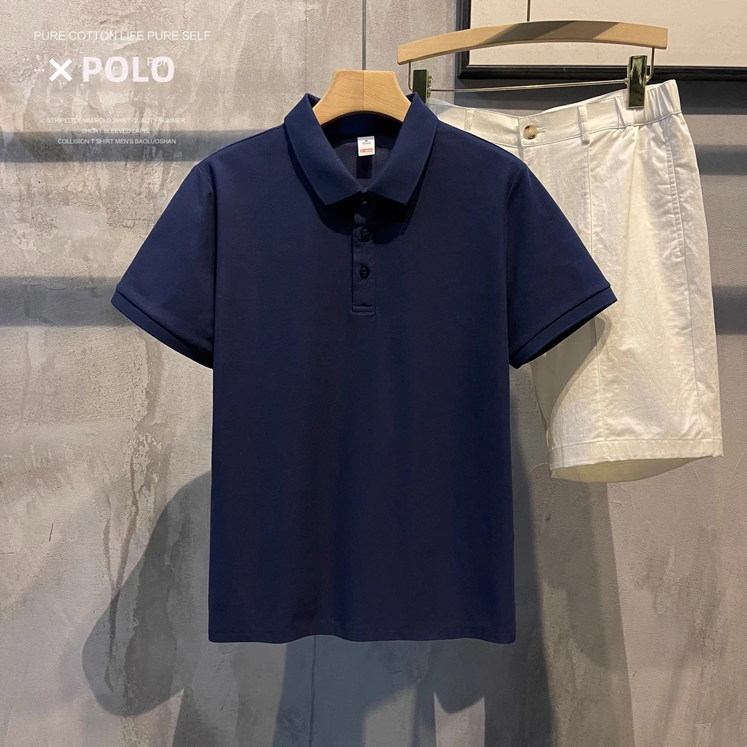 男装POLO衫夏季短袖T恤