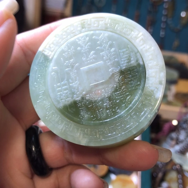 岫玉未镶嵌岫玉挂件