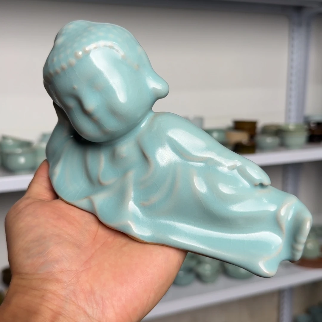 摆件汝瓷原矿原釉