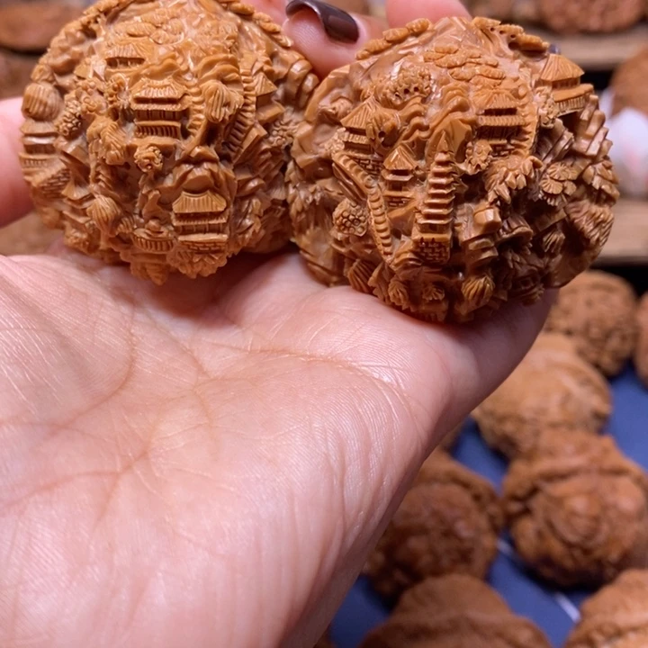 【闪购商品】手串/手链核桃亭台楼阁