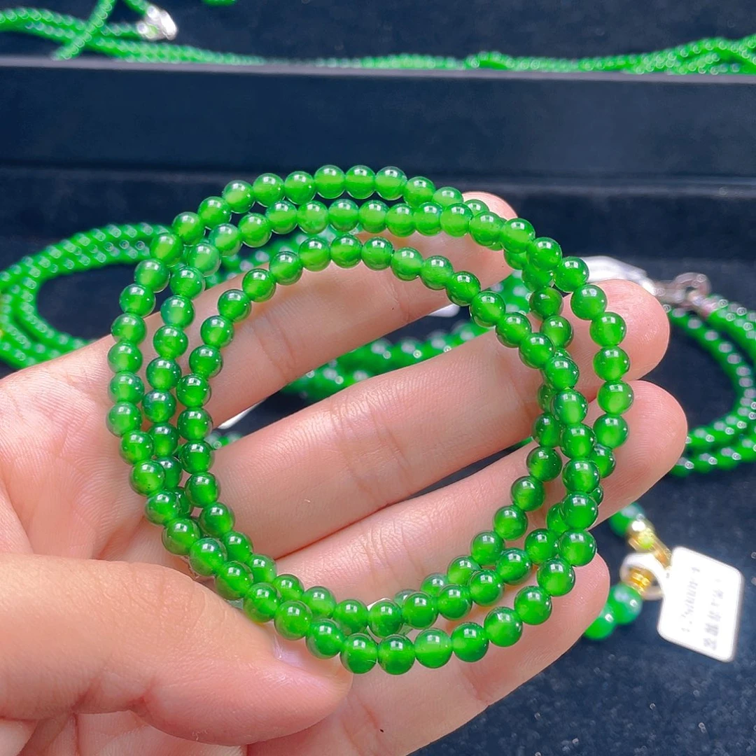 翡翠未镶嵌颈饰