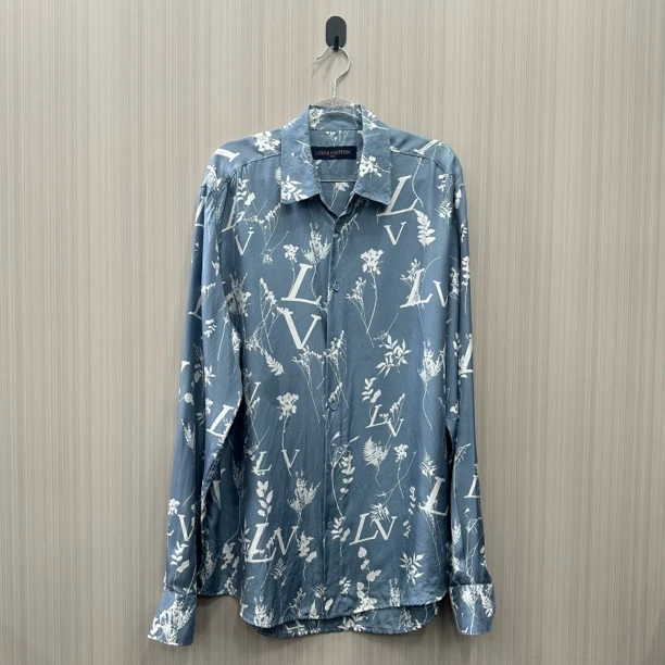 99新 LouisVuitton/路易威登 麦穗满印衬衫 尺码：L 10457