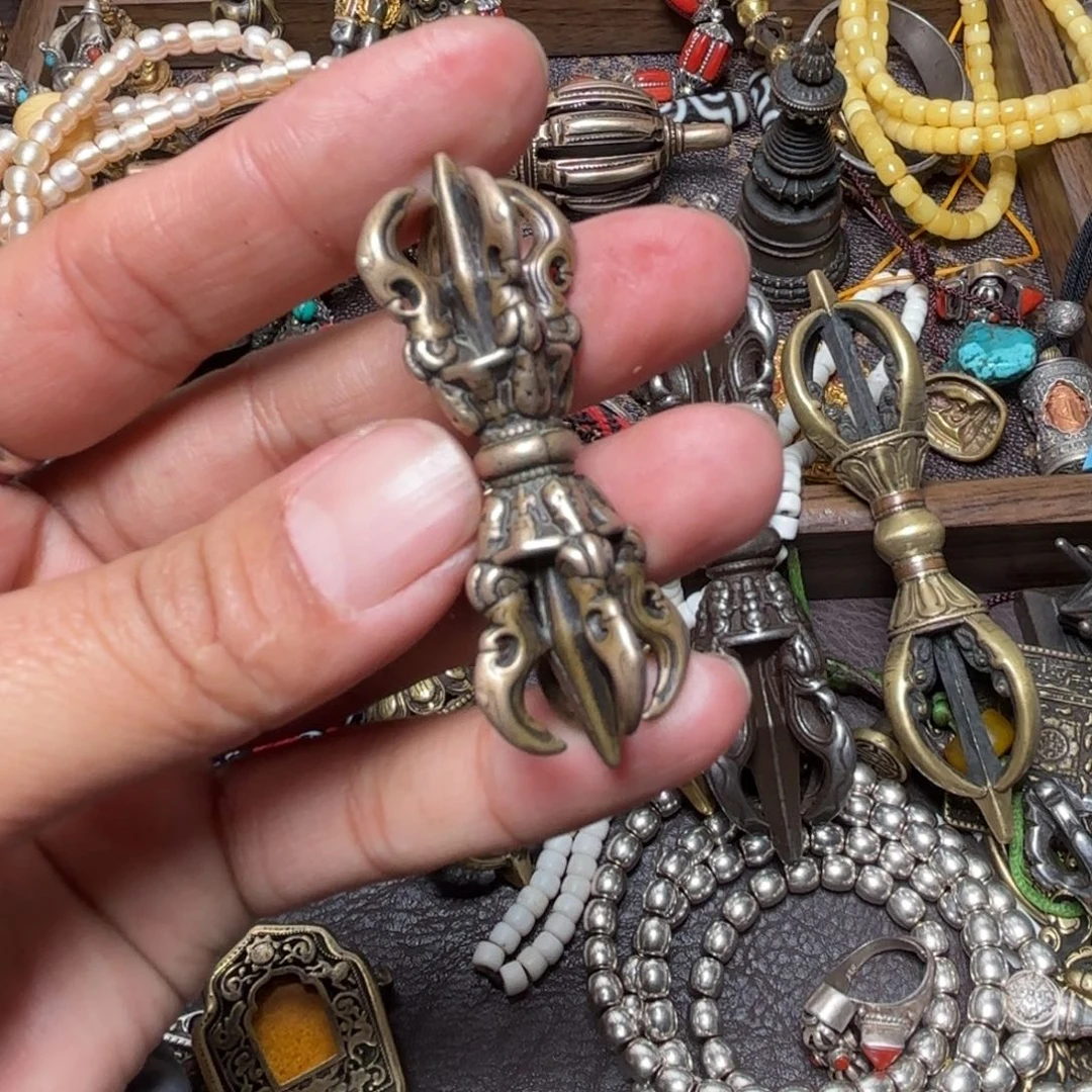 铜铜星月菩提挂件菩提