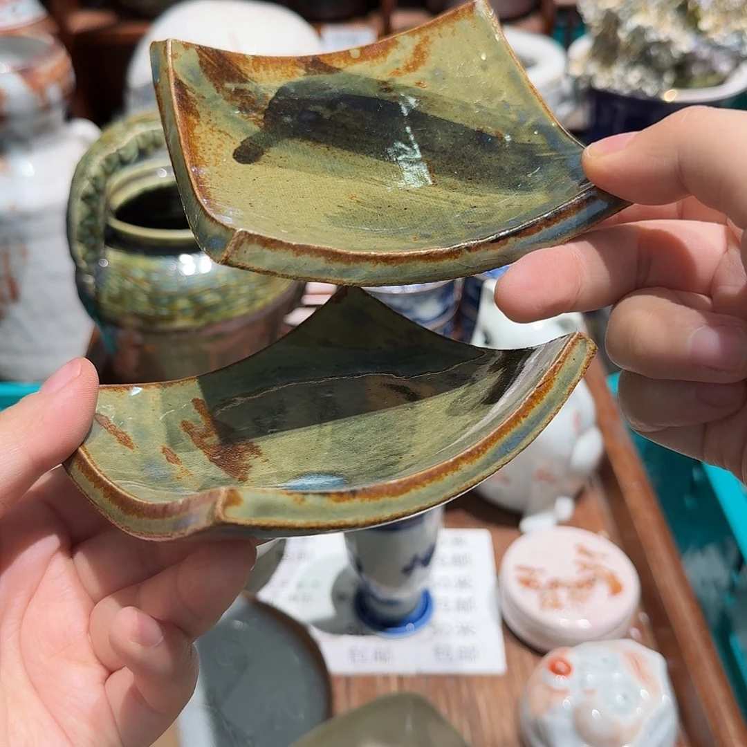 瓷片50包邮散瓷非全新