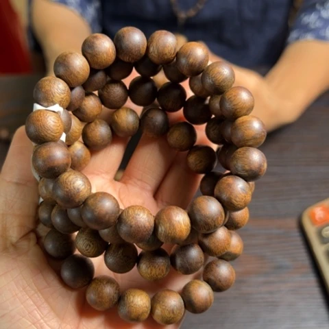 手串沉香白棋12克卡12多样性发1条