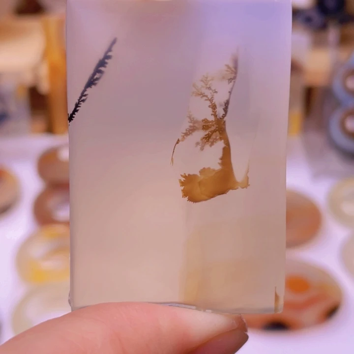 玛瑙/玉髓未镶嵌吊坠(不含链)