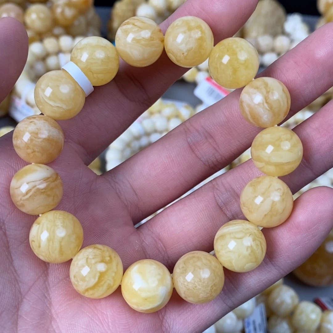 琥珀未镶嵌珠宝奇石14mm➕ 23.7g