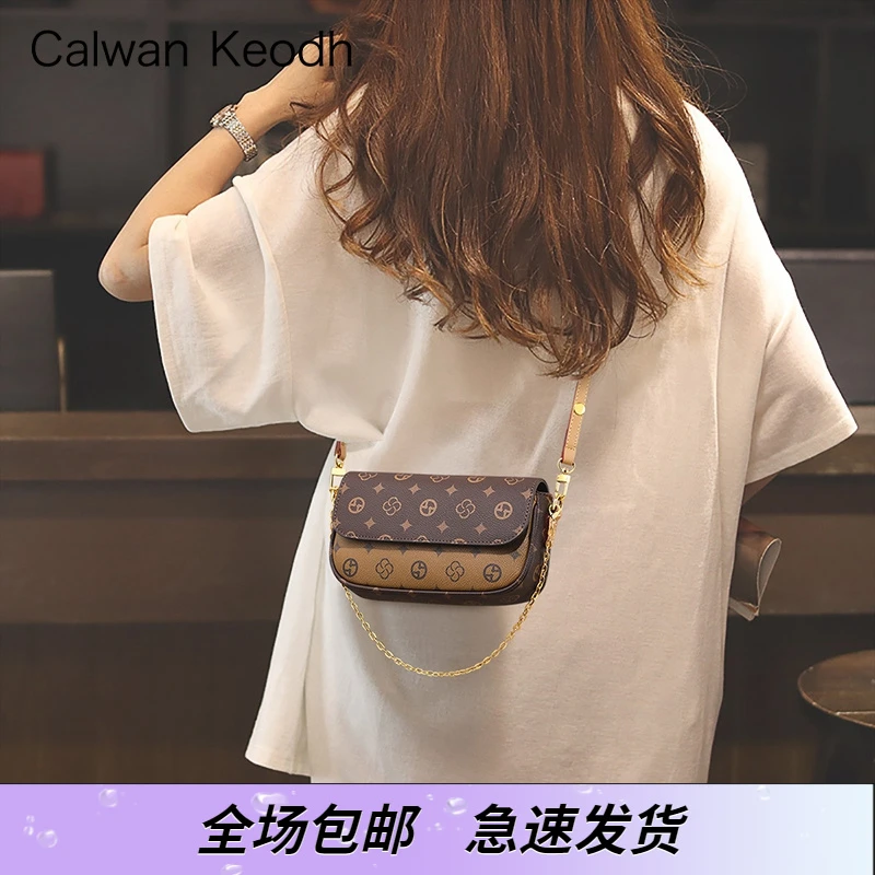 Calwan Keodh包包女包日常通勤风百搭斜挎包生日圣诞礼物送女生